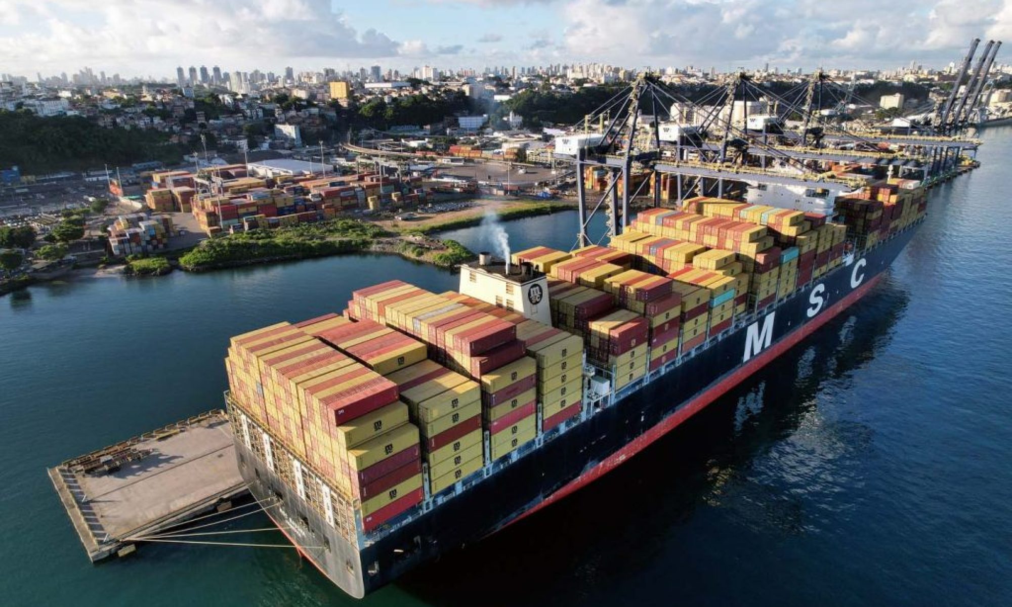China sends first consignment for $1.9 billion Brazilian bridge project