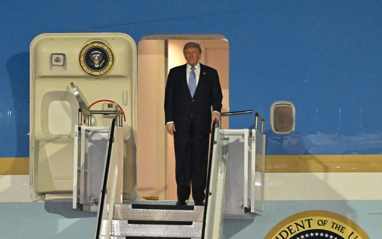 Donald Trump touches down in Beijing ahead of high‑stakes talks 