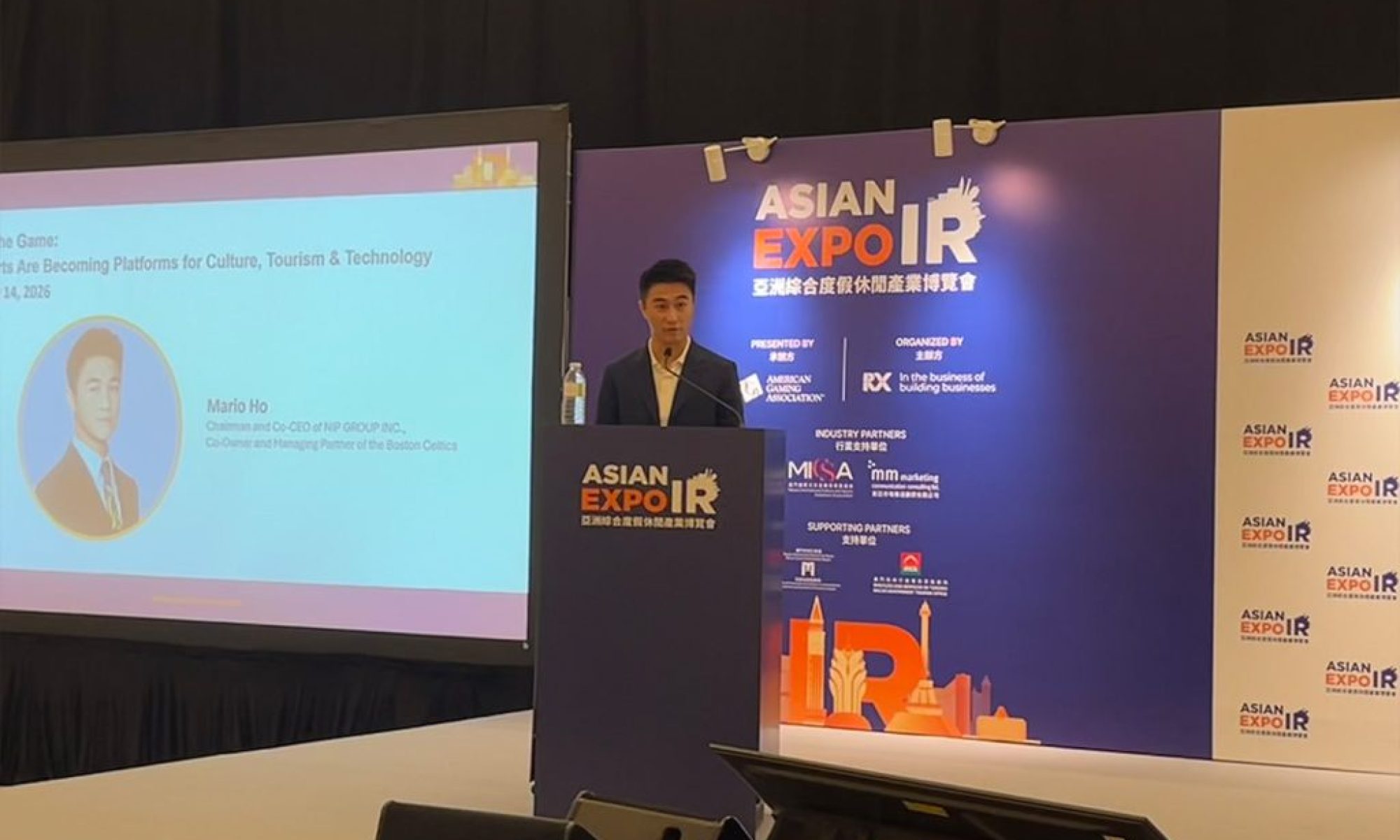 Macao’s Mario Ho: cross-industry integration is the future of sport