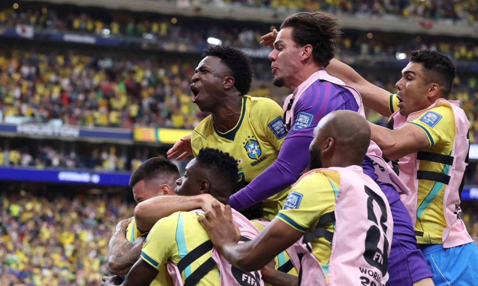 Martinelli saves Brazil as Paraguay stun Germany on penalties