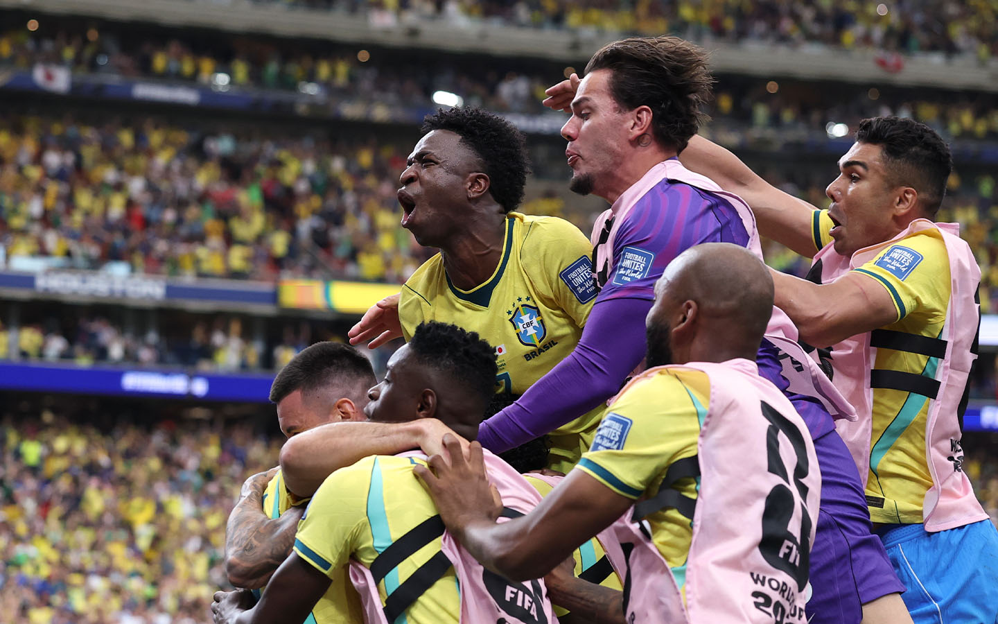 Martinelli saves Brazil as Paraguay stun Germany on penalties