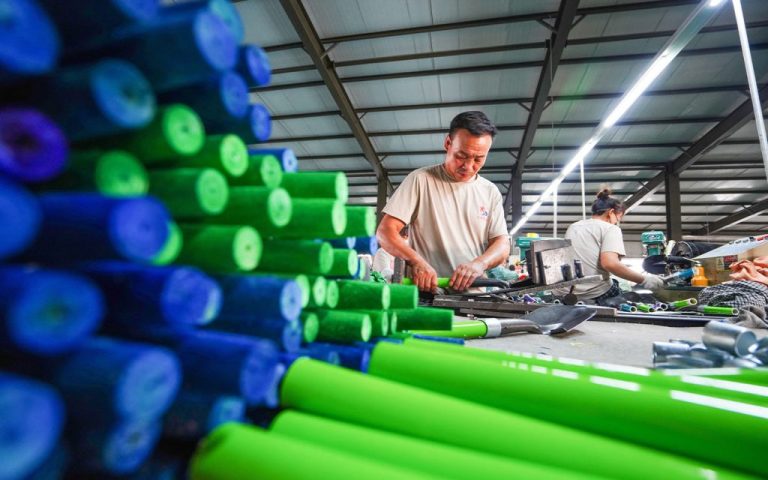China’s factory activity expands for sixth month, outperforming expectations