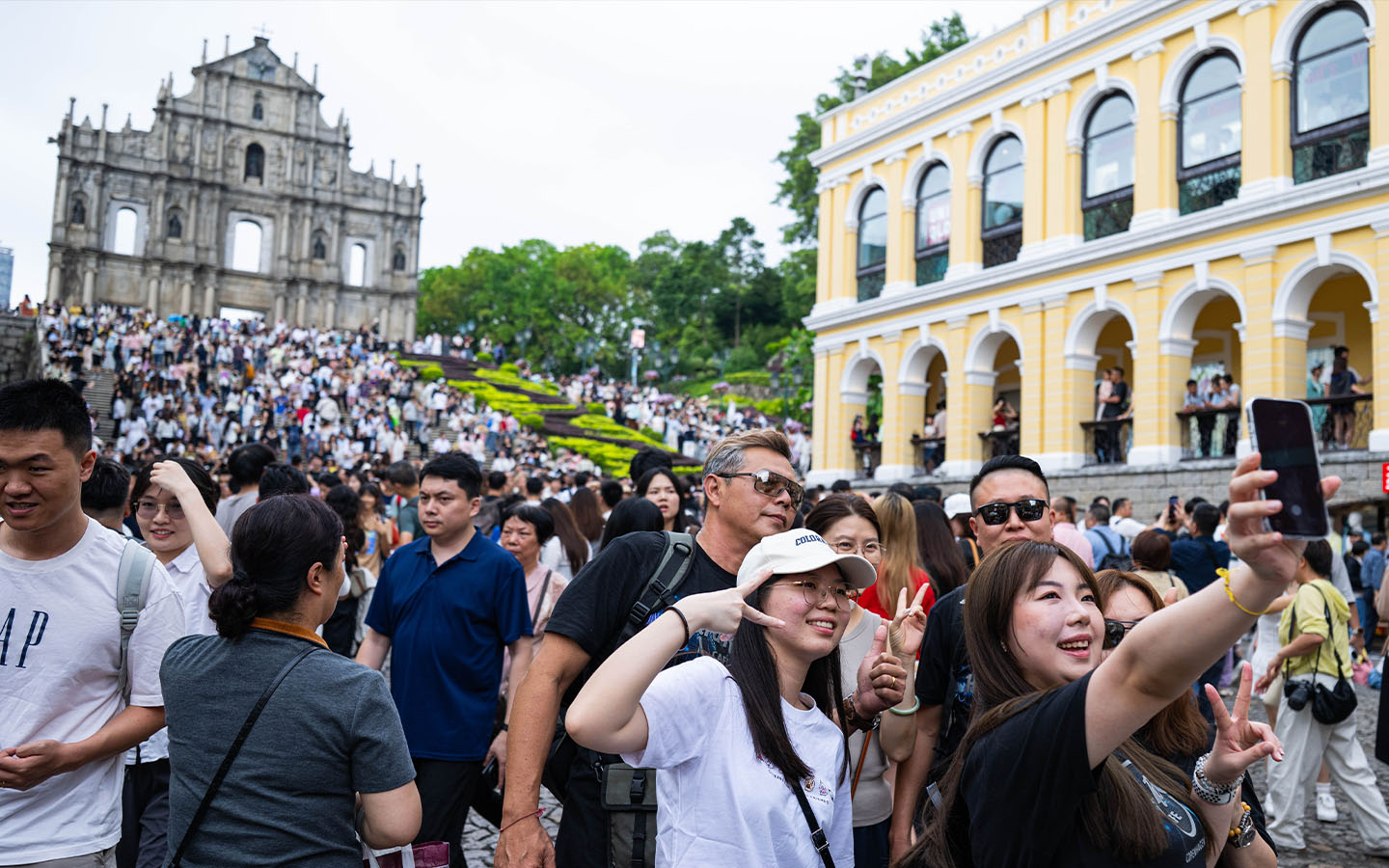 Macao visitor numbers rise in May as same-day travel surges