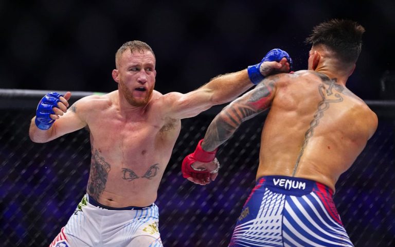 Gaethje stuns Topuria at UFC Freedom 250 to claim lightweight title