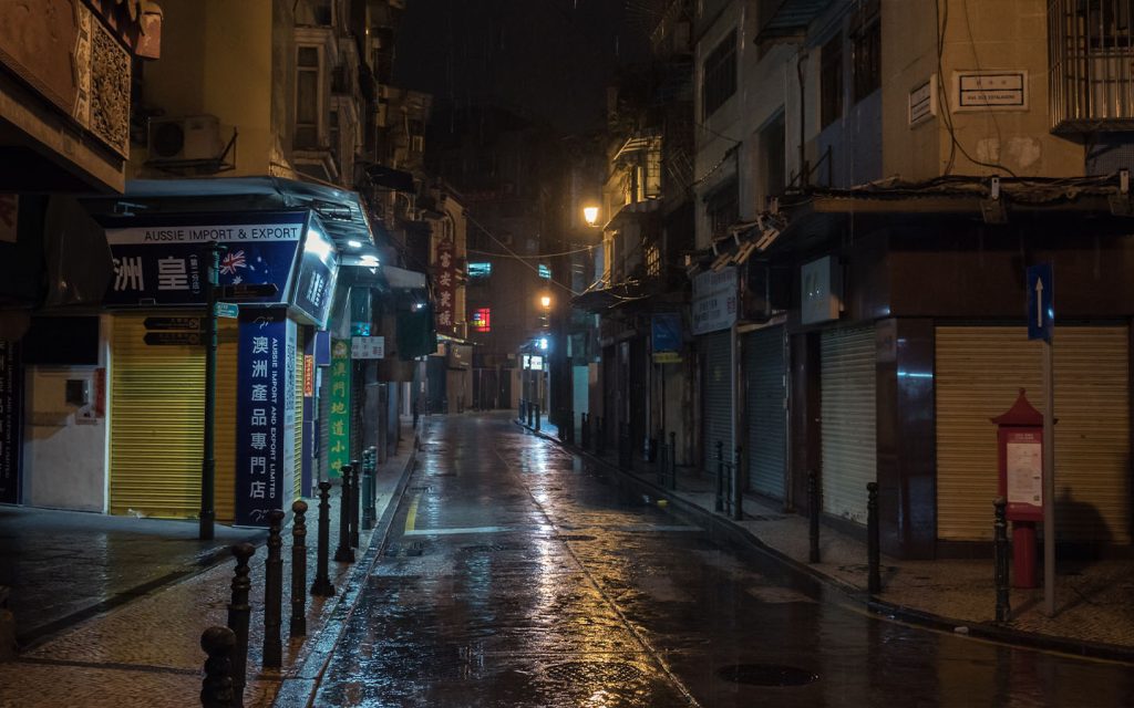 Once the signal gets to no. 8, most shops and restaurants will close