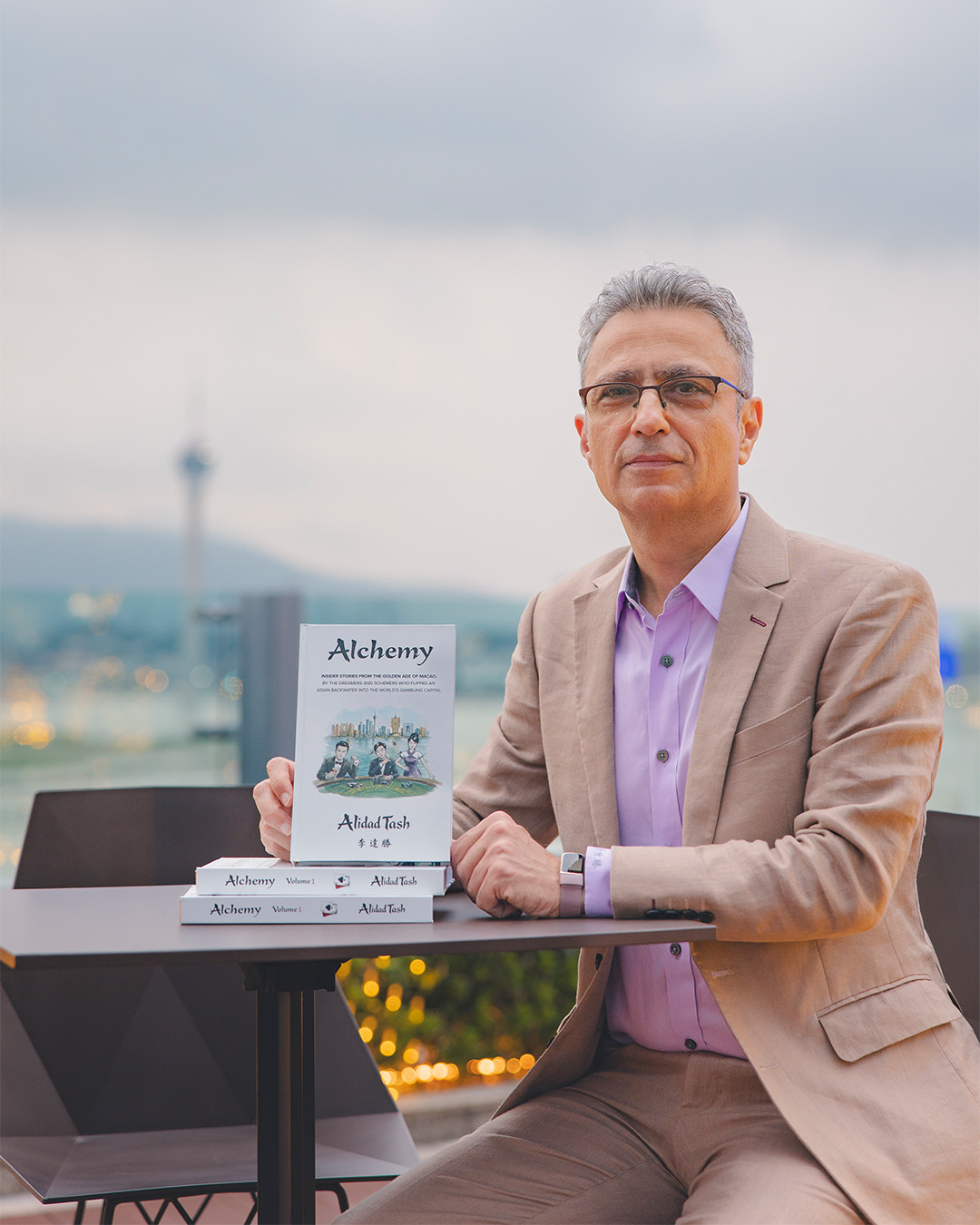 Alidad Tash, author of Alchemy, reflects on Macao's transformation into the world's largest gaming hub