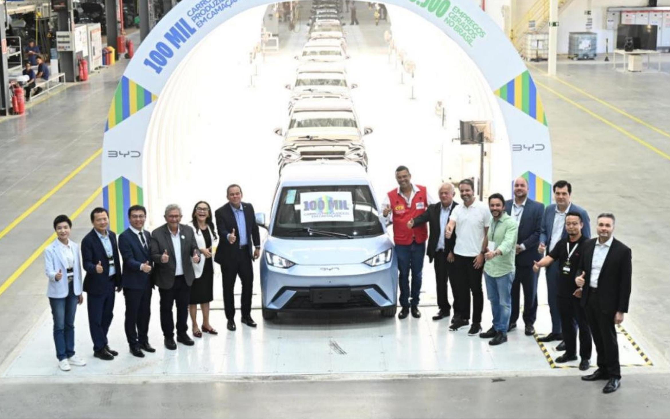BYD in Brazil: major vehicle milestone reached