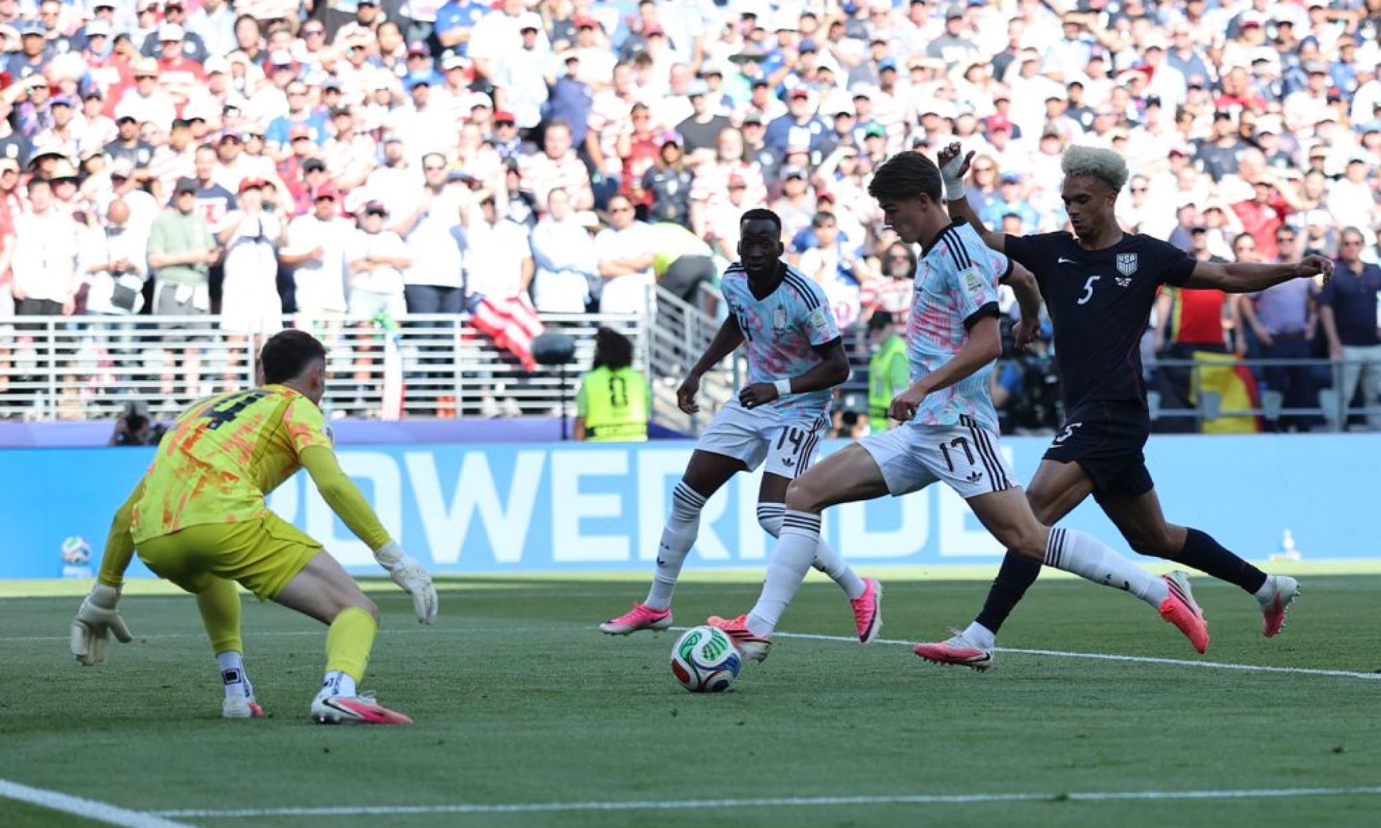 Belgium beat USA 4-1 to set up Spain quarterfinal as De Ketelaere stars