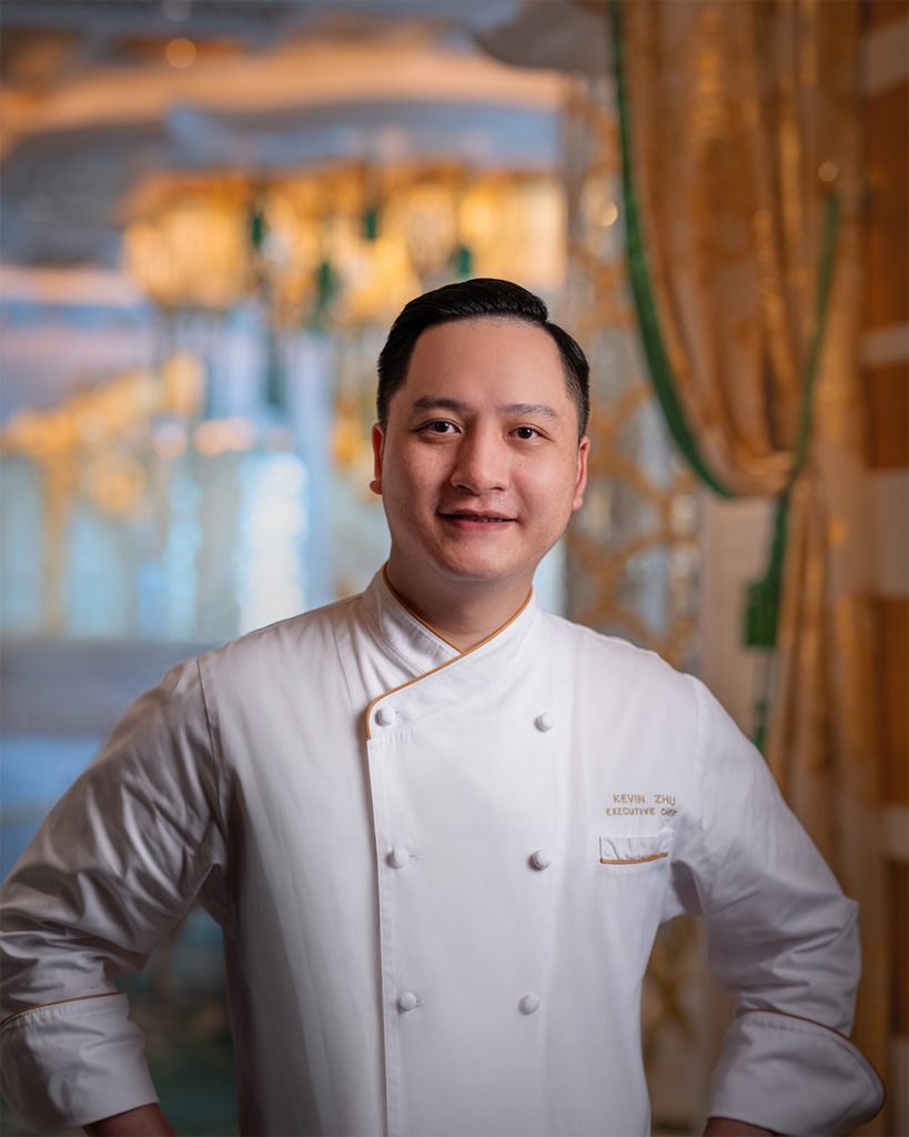 Executive Chef Kevin Zhu, who draws Jiangnan, Huaiyang and Cantonese traditions together in his cooking