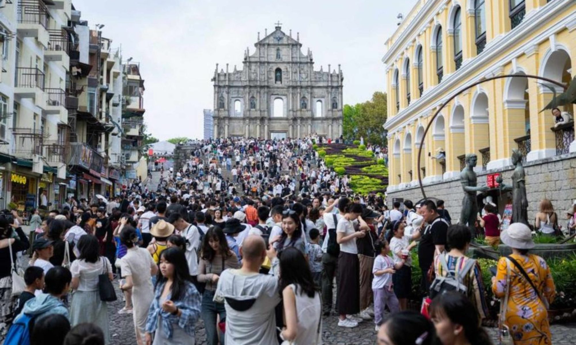 Macao’s visitor numbers climb in first half of 2026
