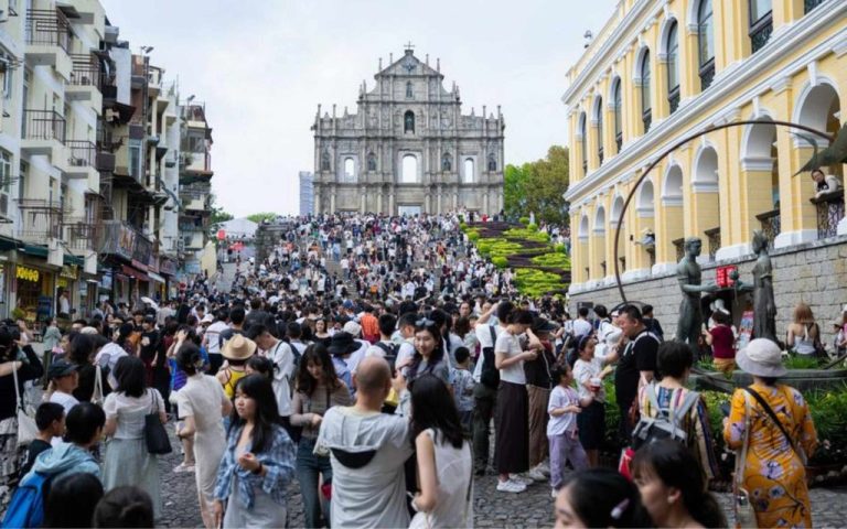 Macao’s visitor numbers climb in first half of 2026