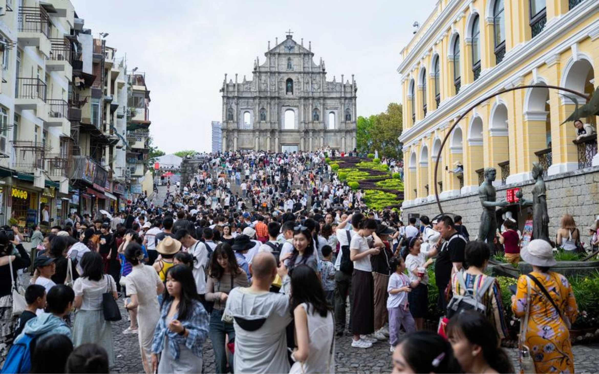 Macao’s visitor numbers climb in first half of 2026