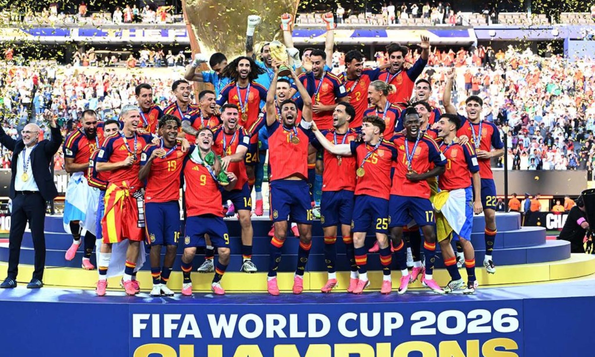 Spain are world champions as Torres ends Argentina’s reign in extra time