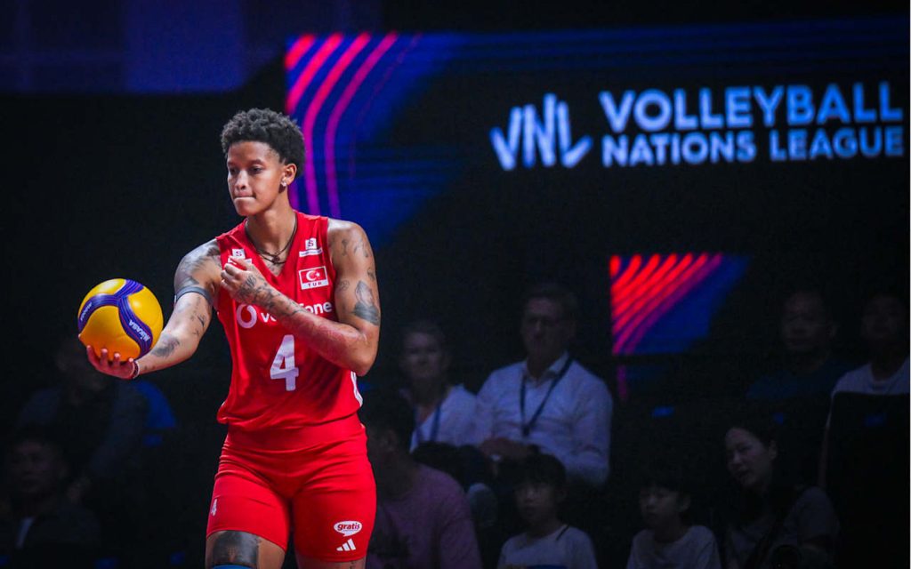 Melissa Vargas top scored with 23 points as Türkiye swept China to reach the Nations League final
