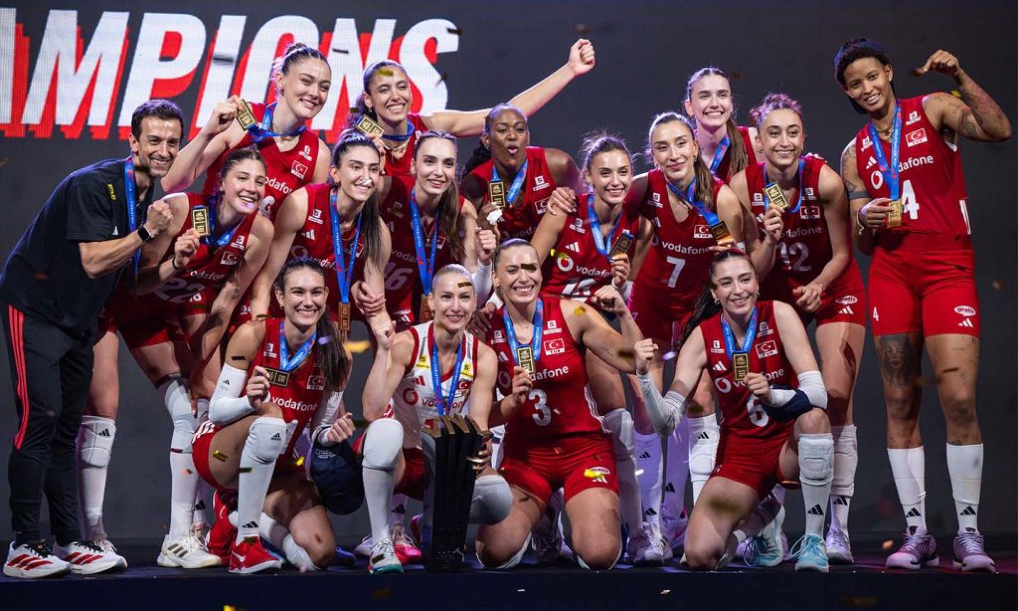 Türkiye win second VNL title, China finish fourth on home soil
