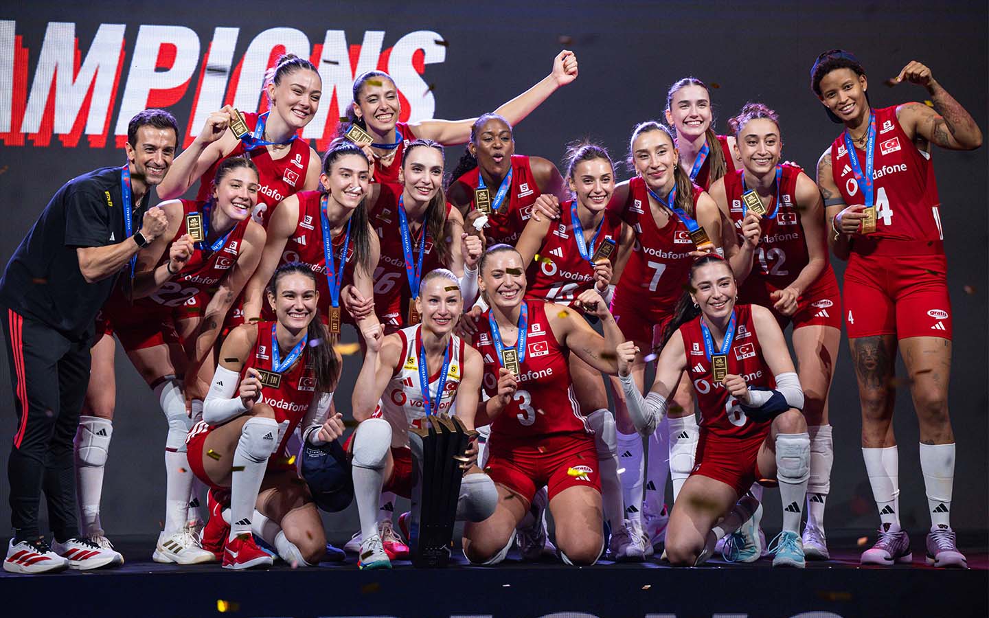 Türkiye win second VNL title, China finish fourth on home soil