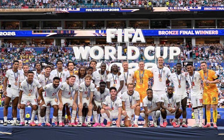 Saka hat-trick gives England bronze as Mbappe breaks World Cup goals record