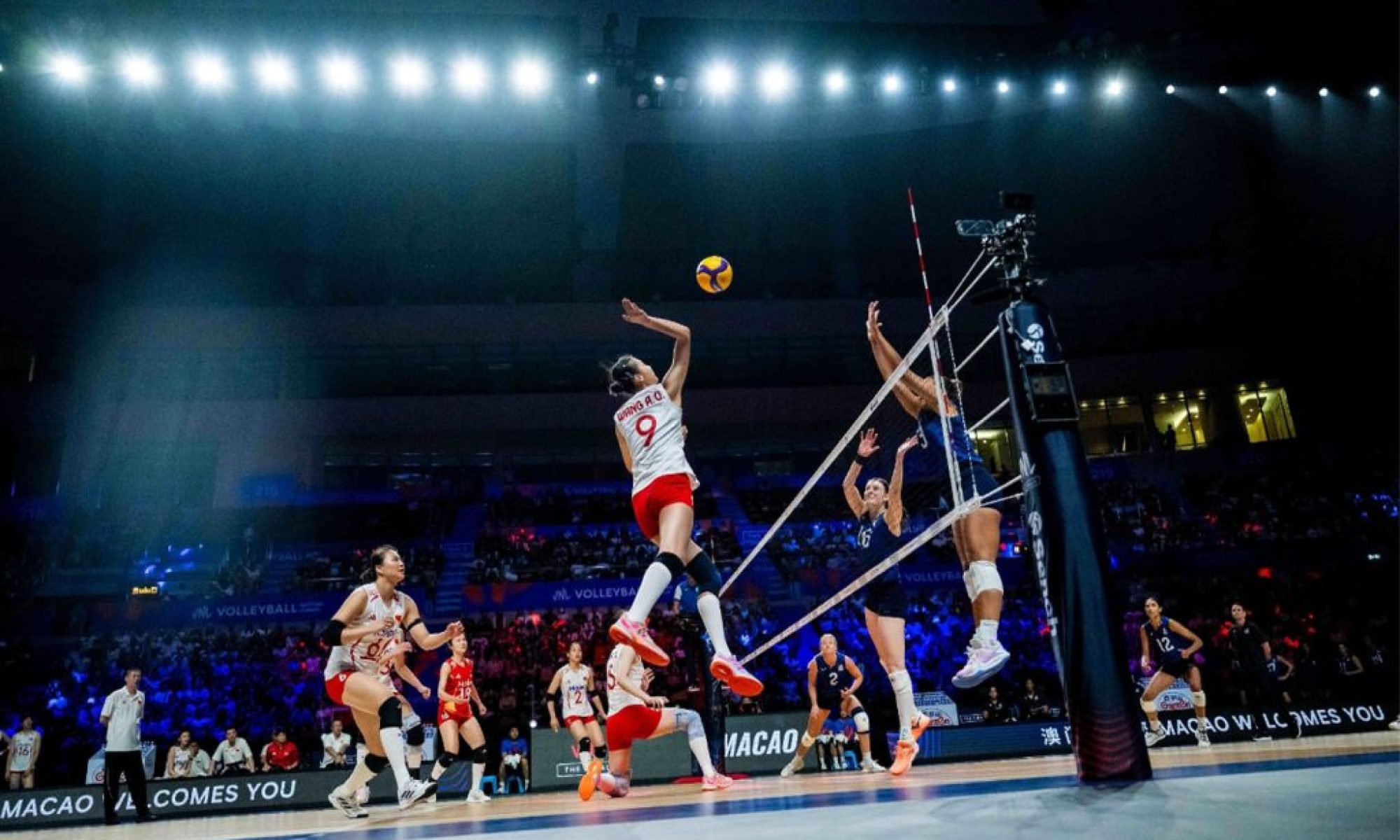 China stun USA to reach Women’s Volleyball Nations League semifinal