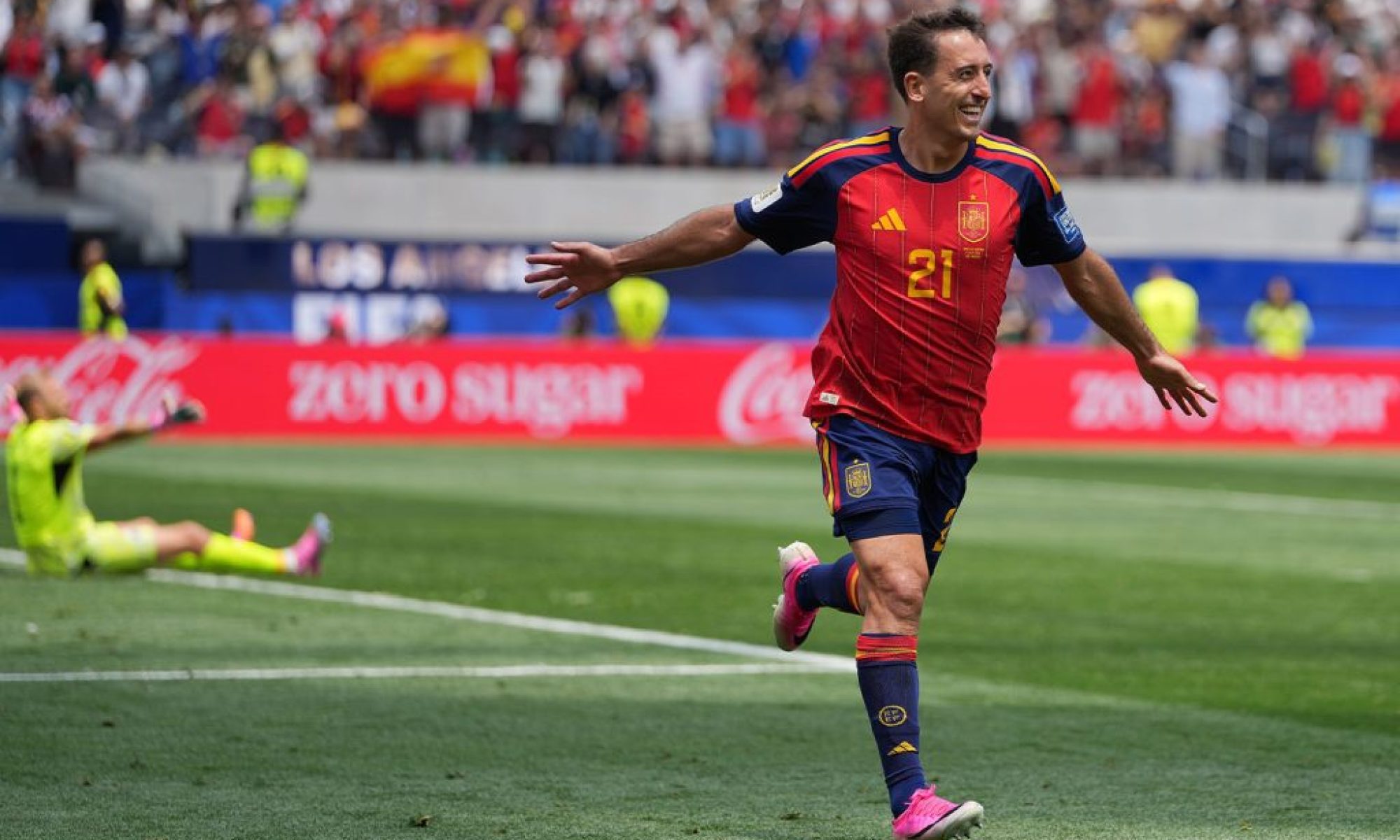 Spain ease past Austria 3-0 as Oyarzabal strikes twice at the World Cup