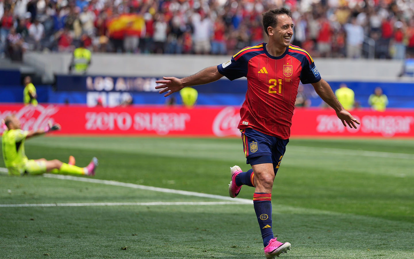 Spain ease past Austria 3-0 as Oyarzabal strikes twice at the World Cup