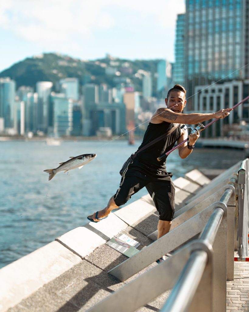 Catch of the Day, shot in Tsim Sha Tsui in 2022, features in Derry Ainsworth's Highs & Lows