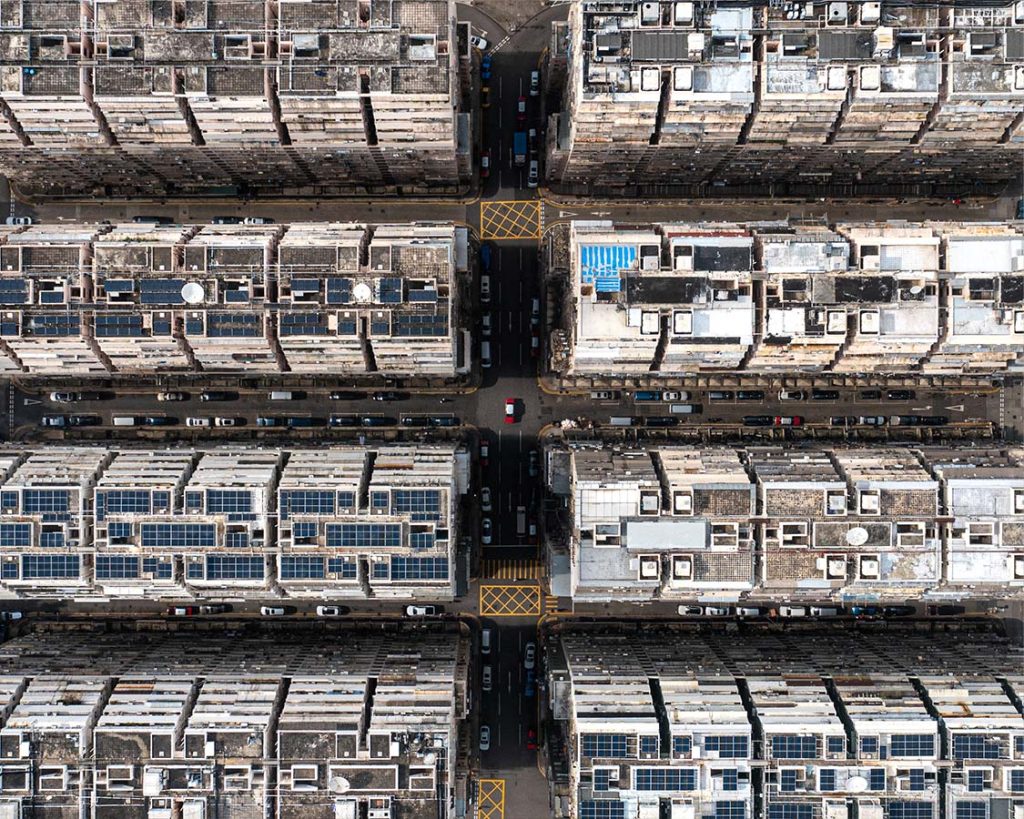 An image from Hong Kong From Above, the series named Architecture Photographer of the Year