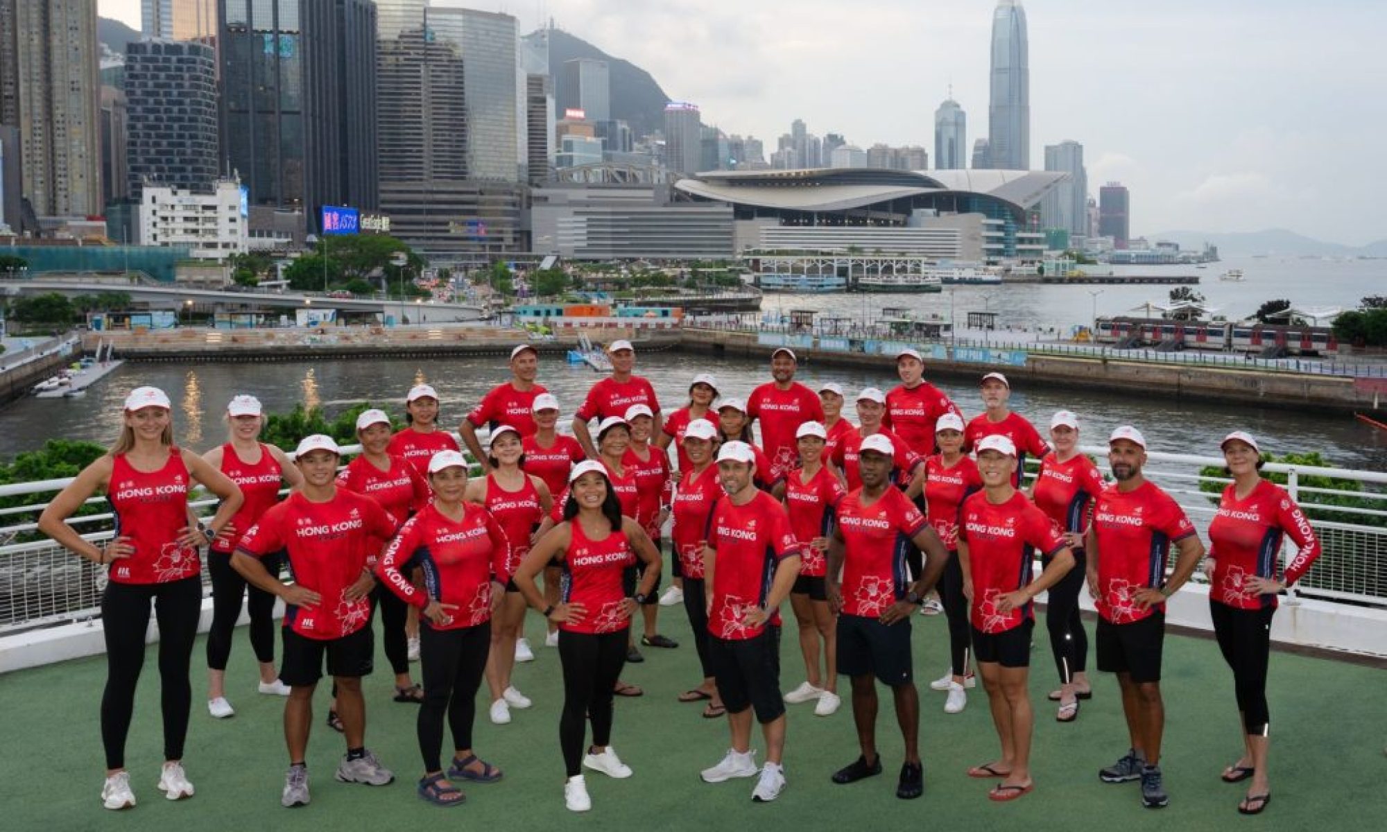 Hong Kong outrigger team makes historic trip to Singapore