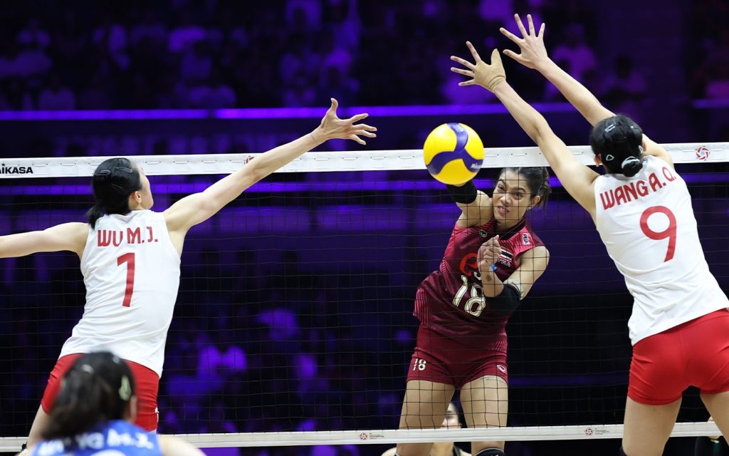 Thailand stuns China to win Asian volleyball title