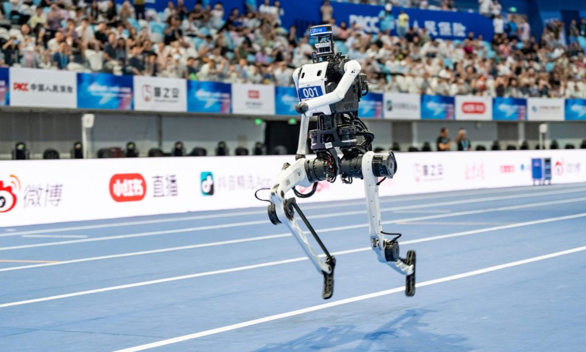 Shenzhen-backed robot breaks Usain Bolt’s 100m record
