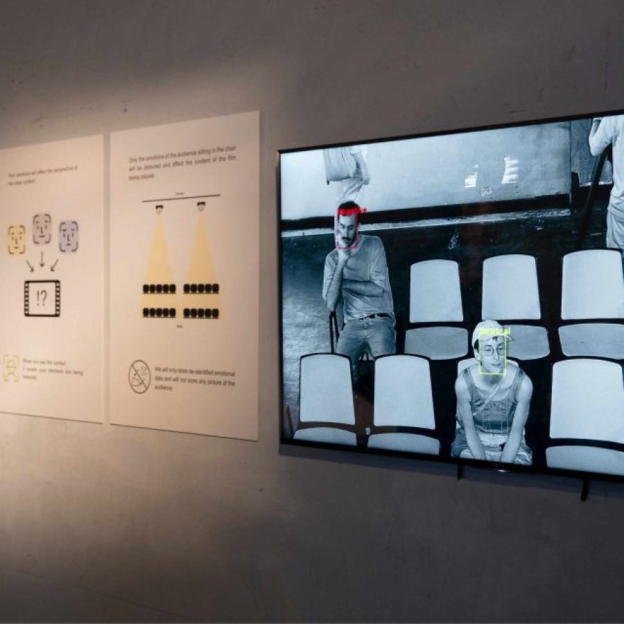 A Macao art exhibition explores the themes of AI and romance