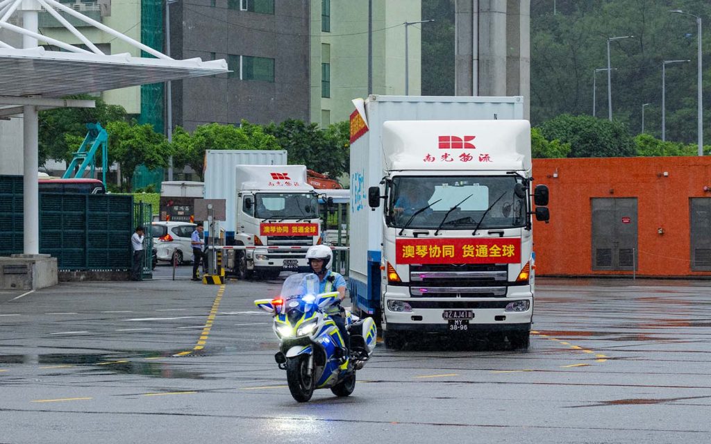 Macau airport’s Hengqin cargo terminal ships first cargo