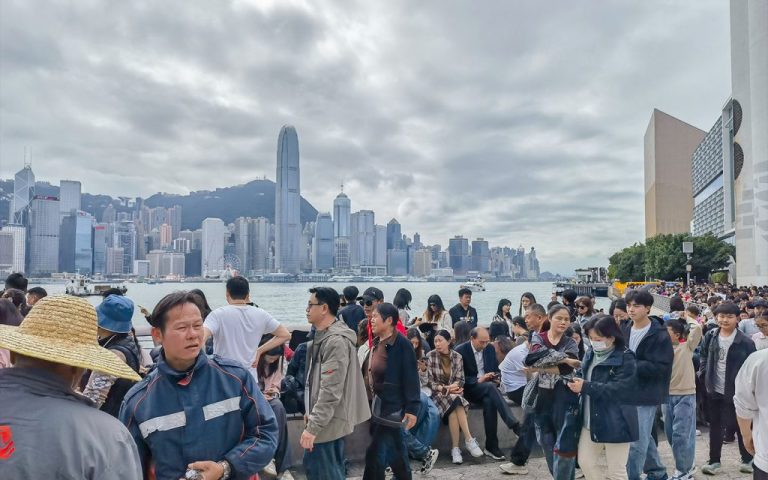 Hong Kong visitor arrivals hit post pandemic high