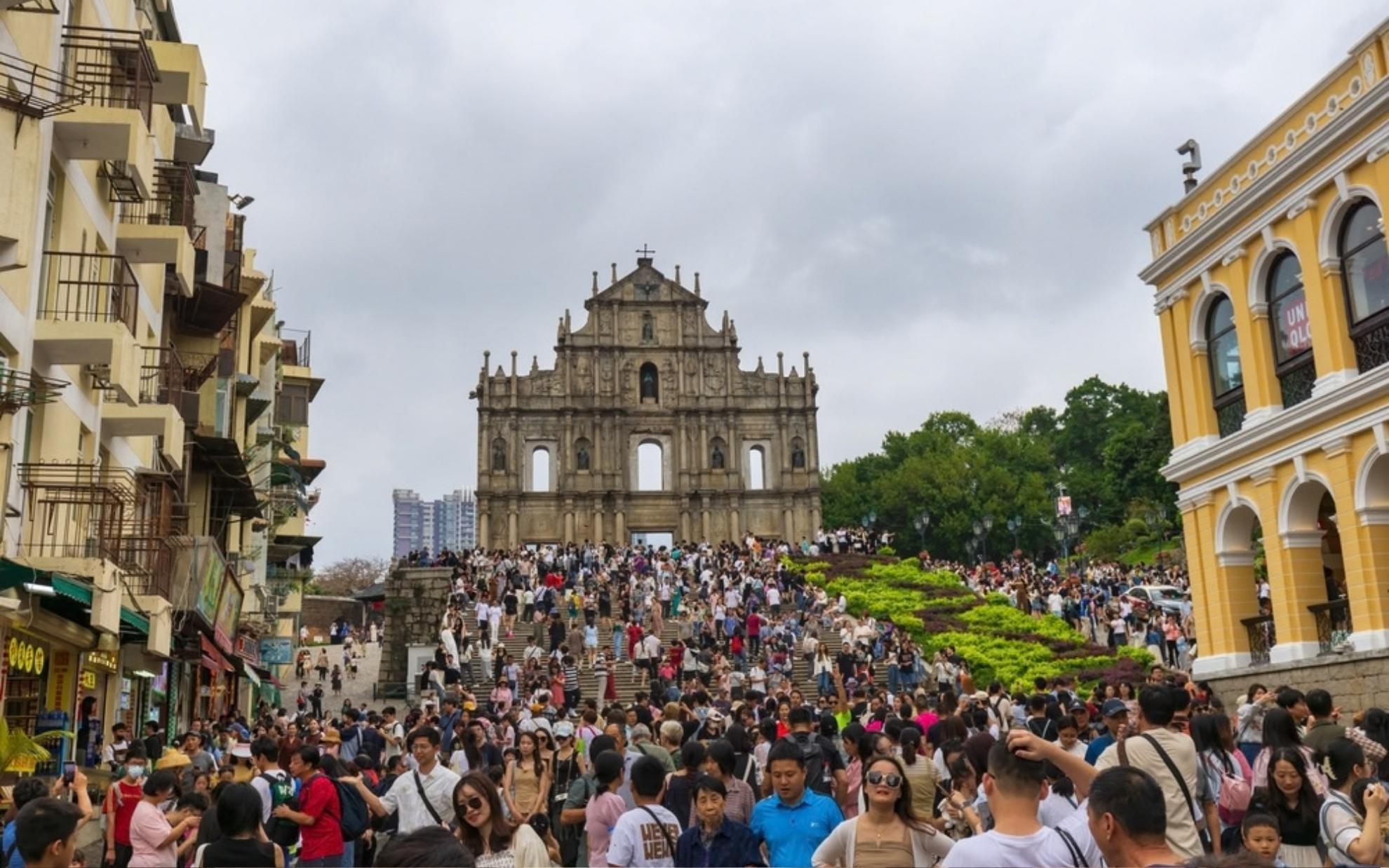 Visitor arrivals in Macao