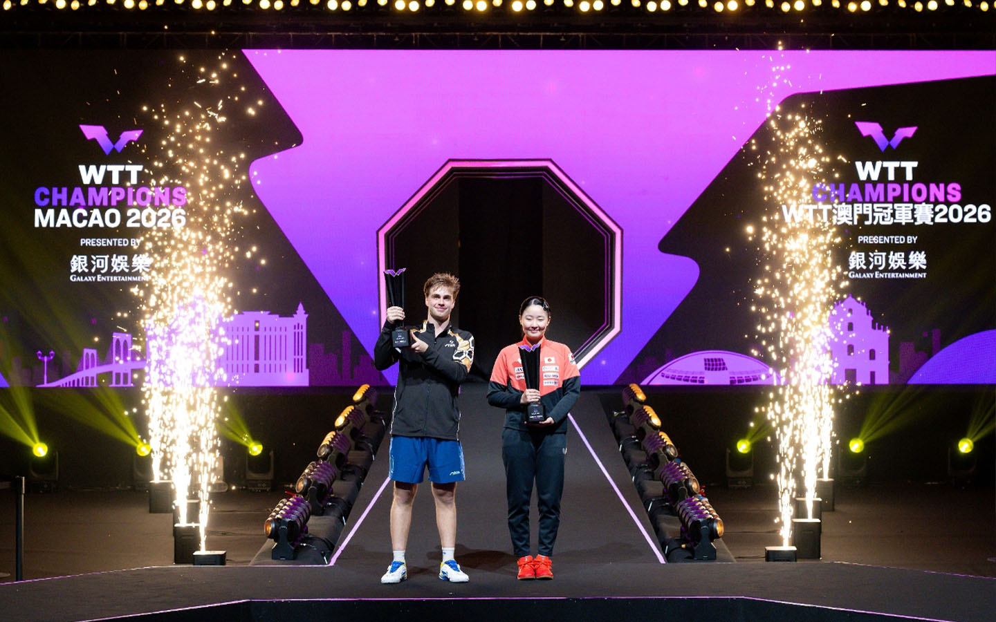 Truls Moregard and Miwa Harimoto win WTT Champions Macao 2026 titles