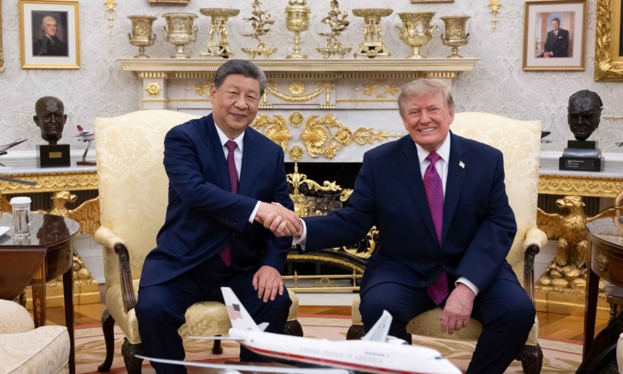 Xi-Trump summit day 2: Trade truce extended to 2027, Taiwan and AI on agenda
