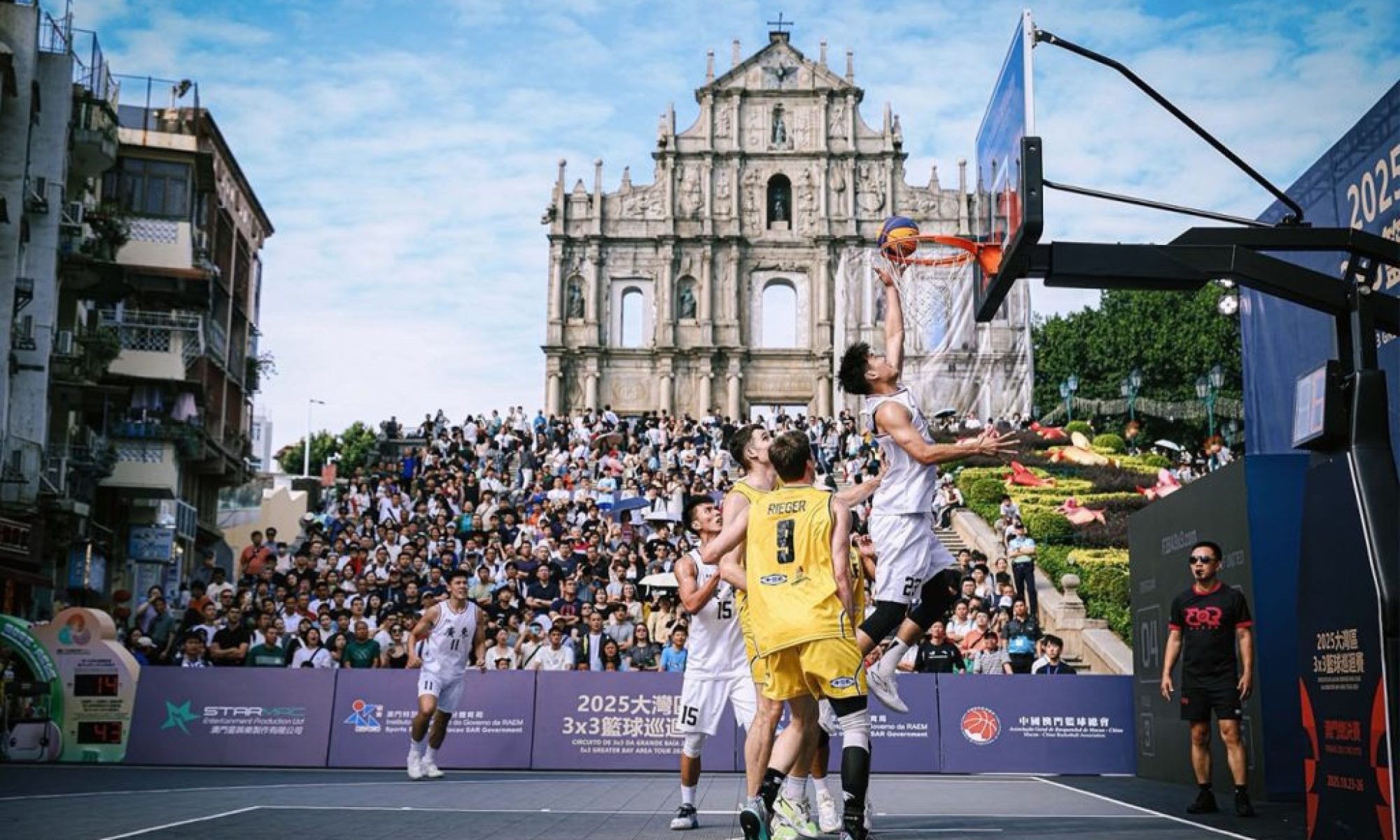 FIBA 3×3 World Tour and GBA finals bring free street basketball to Macao