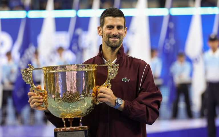 Djokovic wins seventh China Open title after De Minaur retires