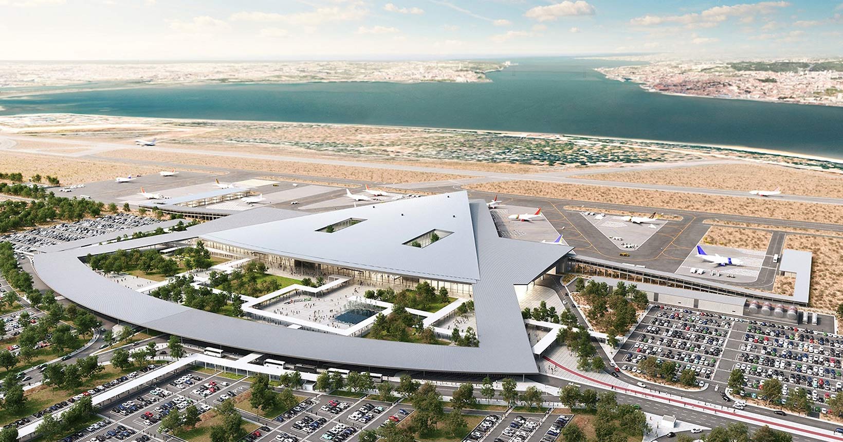 New Lisbon airport