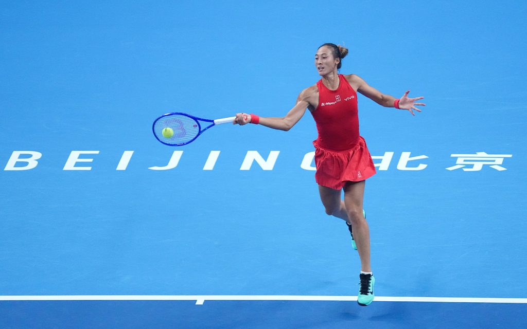 Zheng Qinwen becomes first Chinese woman to win China Open